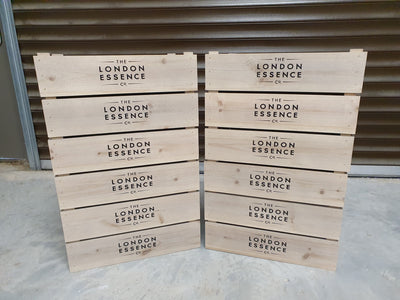 Personalised half crate