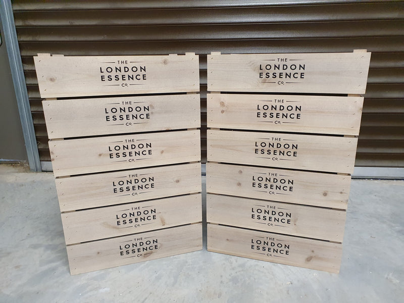 Personalised half crate