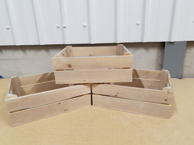 Medium Personalised Wooden Crates