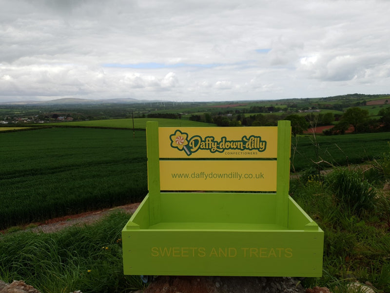 Personalised Wooden Counter Top Display