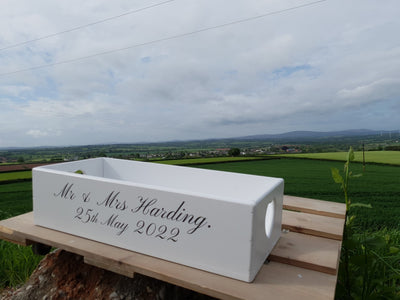 Personalised wooden Wedding Table Decoration