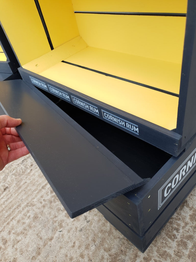 Display Unit Hidden Storage