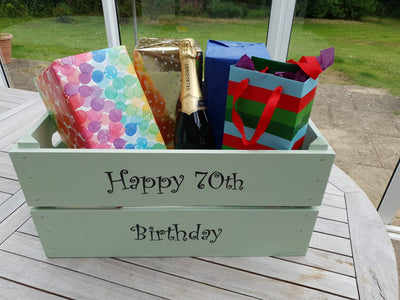 Personalised Birthday Gift Crate
