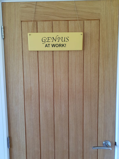 Personalised Wooden Hanging Sign