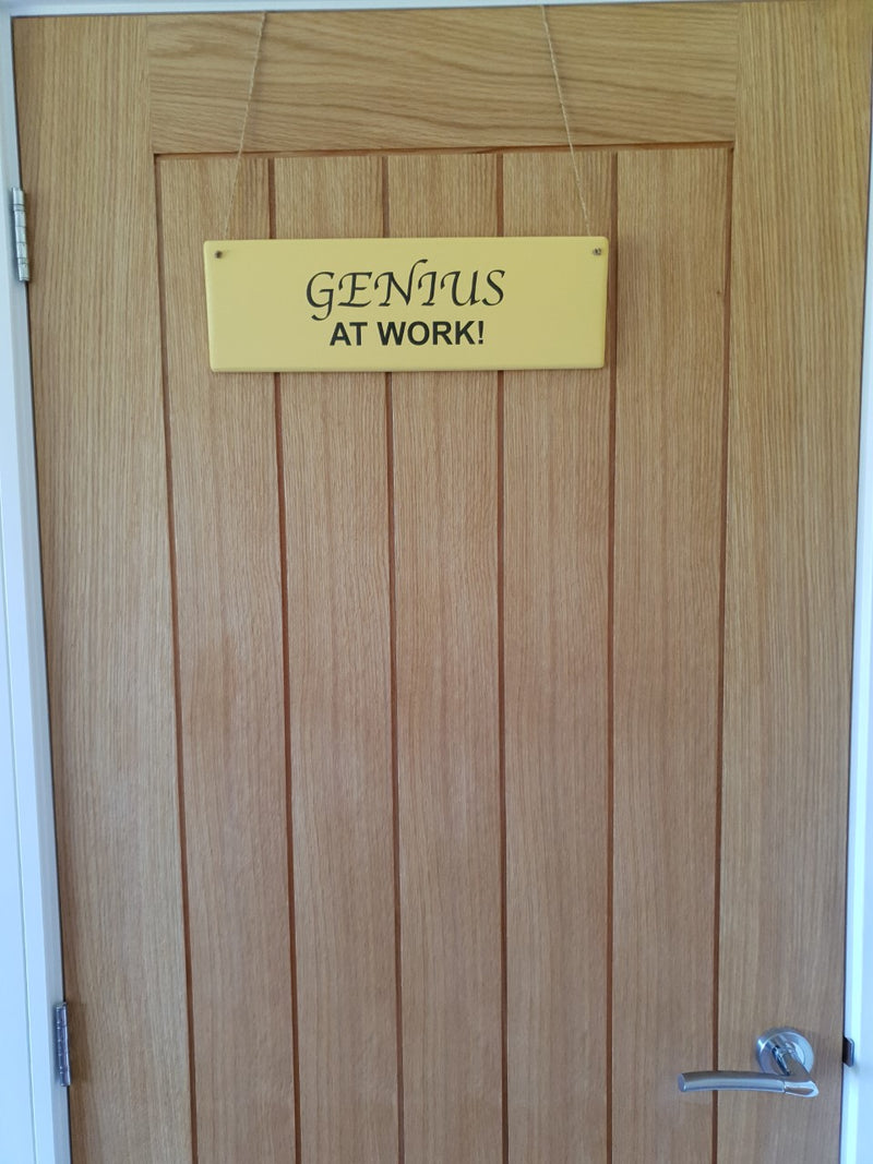 Personalised Wooden Hanging Sign