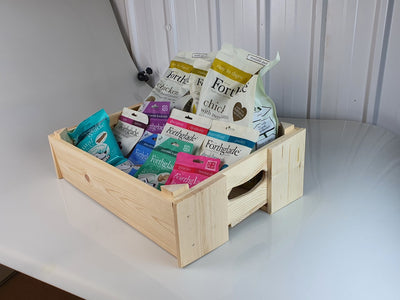 Branded Wooden Till Point Display Unit