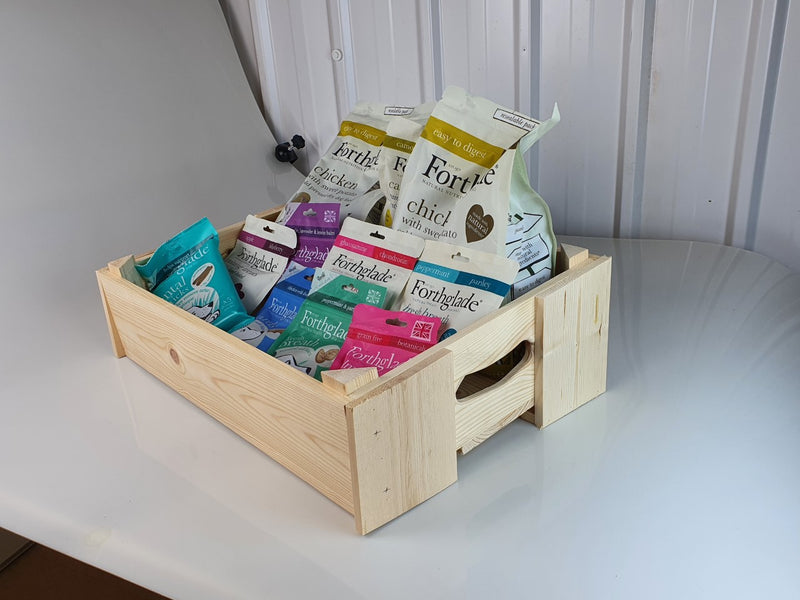 Branded Wooden Till Point Display Unit