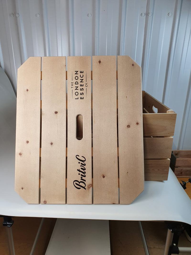 Personalised Hamper Crate