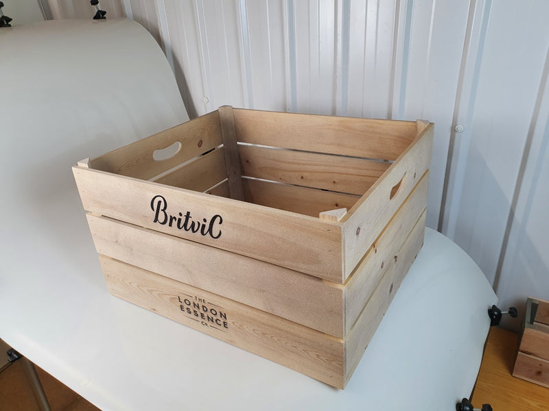 Personalised Hamper Crate